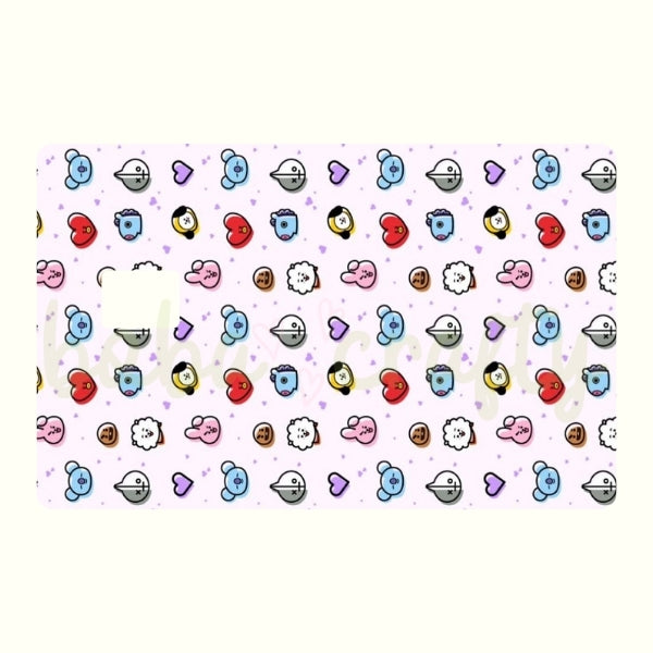 BTS BT21 Army Magic Seven Universe Card Skins
