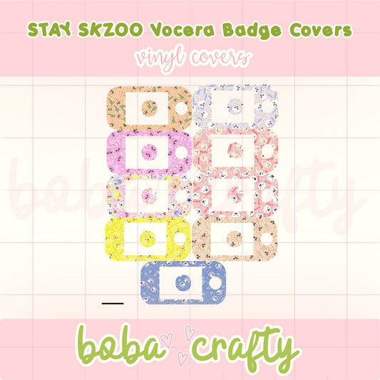 STAY SKZOO Vocera V5000 Badge Skins | Hospital Badge Decals
