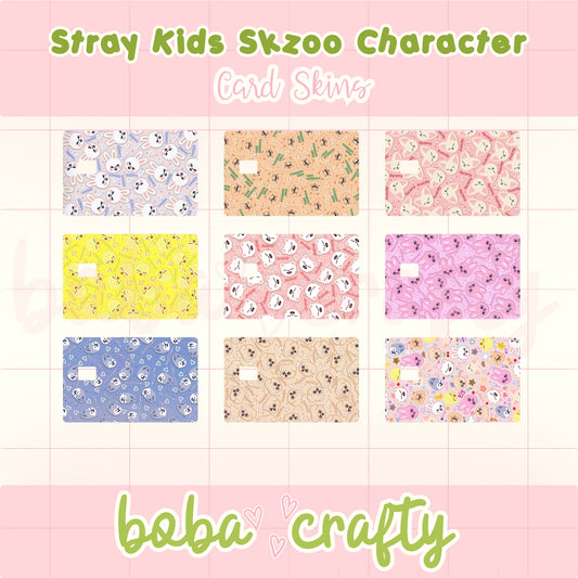 STRAY KIDS Skzoo Character Card Skins