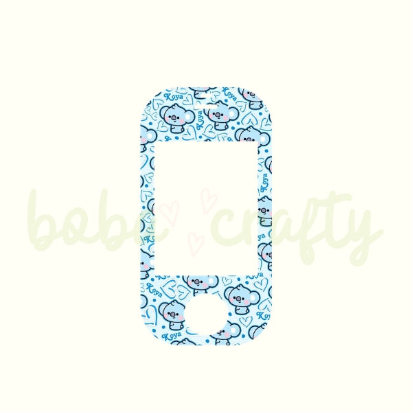 ARMY BT21 Inspired Vocera V5000 Badge Skin | Hospital Badge Decal