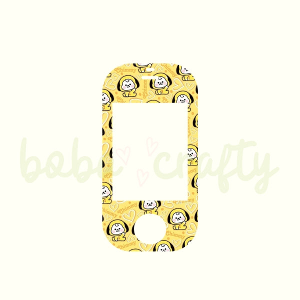 ARMY BT21 Inspired Vocera V5000 Badge Skin | Hospital Badge Decal